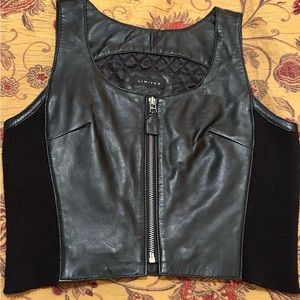 THE LIMITED LEATHER VEST